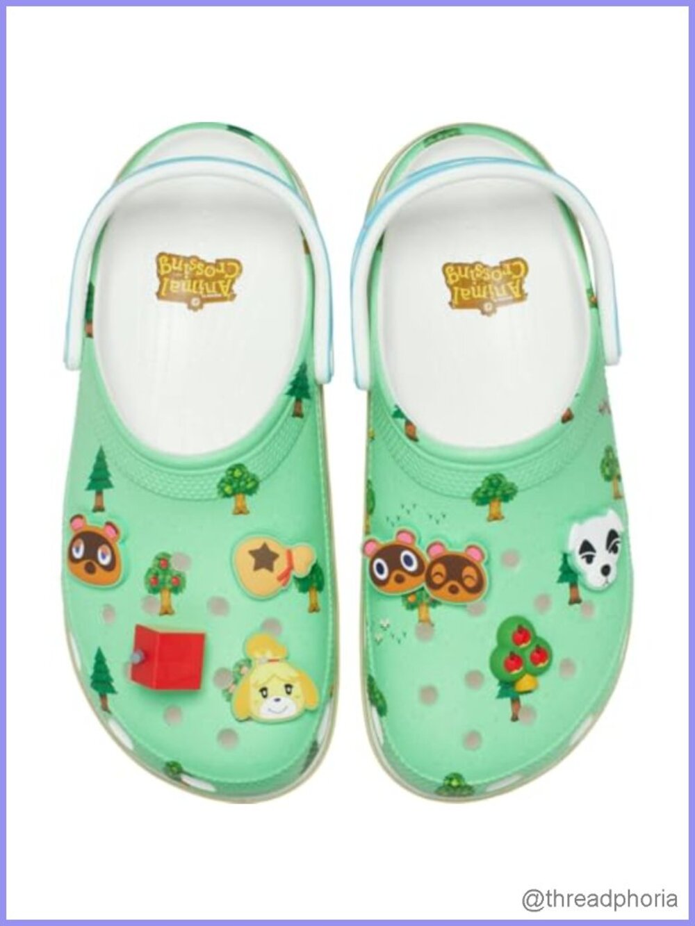 Crocs Animal Crossing Platform Clog EVA Lightweight Waterproof